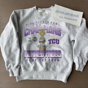 2022 TCU Football Champions Fiesta Bowl Sweatshirt, TCU Horned Frogs shirt tee